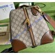 Gucci Duffle Bag With Interlocking G GU696014CA-brown