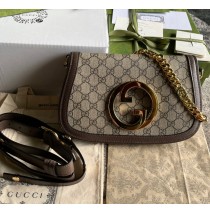 Gucci Blondie Shoulder Bag GU699268CA-brown