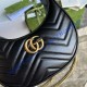 Gucci GG Marmont Half-Moon-Shaped Mini Bag GU699514-black