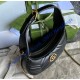 Gucci GG Marmont Half-Moon-Shaped Mini Bag GU699514-black