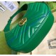 Gucci GG Marmont Half-Moon-Shaped Mini Bag GU699514-green