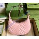 Gucci GG Marmont Half-Moon-Shaped Mini Bag GU699514-pink