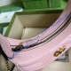 Gucci GG Marmont Half-Moon-Shaped Mini Bag GU699514-pink