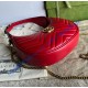 Gucci GG Marmont Half-Moon-Shaped Mini Bag GU699514-red