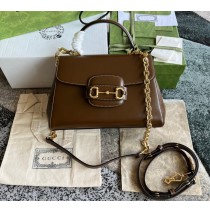 Gucci Horsebit 1955 Medium Bag GU702049L-brown