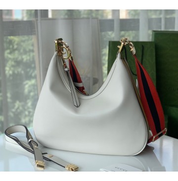 Gucci Attache Medium Shoulder Bag GU702823L-white