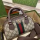 Gucci Ophidia Mini GG Top Handle Bag GU724606CA-brown