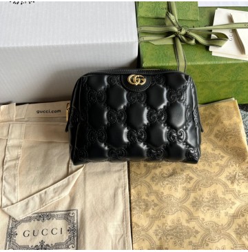 Gucci GG Matelasse Beauty Case GU726047-black