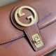 Gucci Blondie Top Handle Bag GU735101-brown