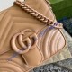 Gucci GG Marmont Matelasse Shoulder Bag GU739681-rose-beige