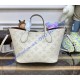 Louis Vuitton Mahina Leather Blossom PM M21848-cream