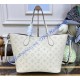 Louis Vuitton Mahina Leather Blossom MM M21851-cream