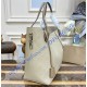 Louis Vuitton Mahina Leather Hina MM Galet M53140