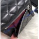 Chanel Quilted Tri-Fold Wallet in Lambskin CW82288-B-black