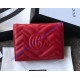 Gucci GG Marmont Card Case Wallet GU-W466492-red