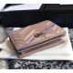 Gucci GG Marmont Card Case Wallet GU-W466492-tan