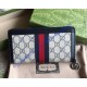 Gucci Ophidia GG Zip Around Wallet GU-W523154-blue