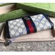 Gucci Ophidia GG Zip Around Wallet GU-W523154-blue