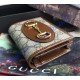 Gucci Horsebit 1955 card case wallet GU-W621887C-brown
