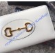 Gucci Horsebit 1955 Zip Around Wallet GU-W621889L-cream