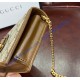 Gucci Horsebit 1955 wallet with chain GU621892C-brown