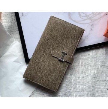 Hermes Bearn Long Wallet HW208 etoupe