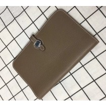 Hermes Dogon Combined Wallet HW508-etoupe