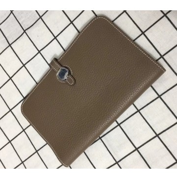 Hermes Dogon Combined Wallet HW508-etoupe