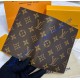 Louis Vuitton Monogram Canvas Passport Cover M62089-black