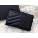 Saint Laurent Cassandre Matelasse Small Envelope Wallet In Lambskin YW414404-A