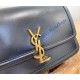 Saint Laurent Solferino Medium In Box Leather YSL634305-black