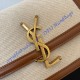 Saint Laurent Solferino Small Satchel In Linen And Box Leather YSL634306C-white-brown