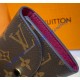 Louis Vuitton Monogram Canvas Rosalie Coin Purse M41939-purple