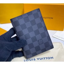 Louis Vuitton Damier Ebene Passport Cover N62089-black