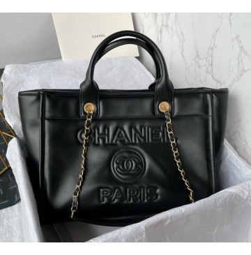 Chanel 2024 SS Small Tote C3257-black