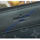 Louis Vuitton Monogram Eclipse Pochette Voyage Souple M82543-black