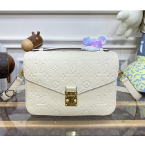 Louis Vuitton Monogram Empreinte Pochette Metis M41487-cream