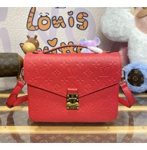 Louis Vuitton Monogram Empreinte Pochette Metis M41487-red