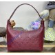 Louis Vuitton Monogram Empreinte leather Sac Sport M46610-wine-red