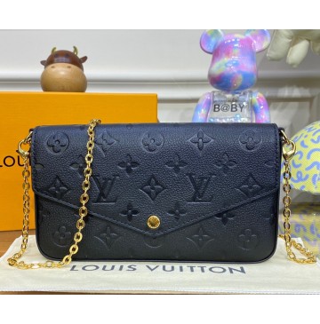 Louis Vuitton Felicie Pochette M64064-black