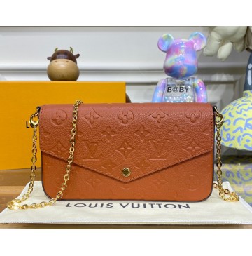 Louis Vuitton Felicie Pochette M64064-caramel