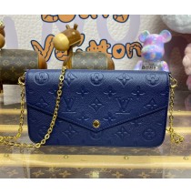 Louis Vuitton Felicie Pochette M64064-dark-blue