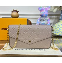 Louis Vuitton Felicie Pochette M64064-gray