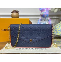Louis Vuitton Felicie Pochette M64064-navy-blue