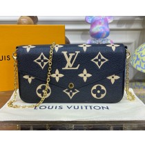 Louis Vuitton Monogram Empreinte Félicie Pochette M82479-black