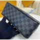 Louis Vuitton Damier Graphite Toiletry Kit N47527-black