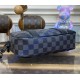 Louis Vuitton Damier Graphite Pochette Kasai N60501-black