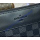 Louis Vuitton Damier Graphite Pochette Voyage Souple N82543-black