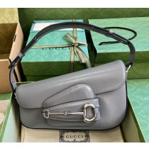 Gucci Horsebit 1955 Small Shoulder Bag GU764155L-gray