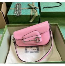 Gucci Horsebit 1955 Mini Shoulder Bag GU774209L-pink